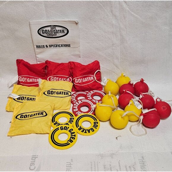 Go Gator Replacements Bean Bags Washers Ladder Bolos Storage Bag Rules READ - Picture 1 of 6